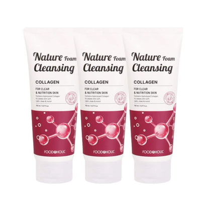 (3 Units) Foodaholic Nature Foam Cleansing Collagen