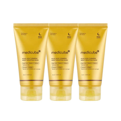 Medicube Kojic Acid Turmeric Night Wrapping Mask