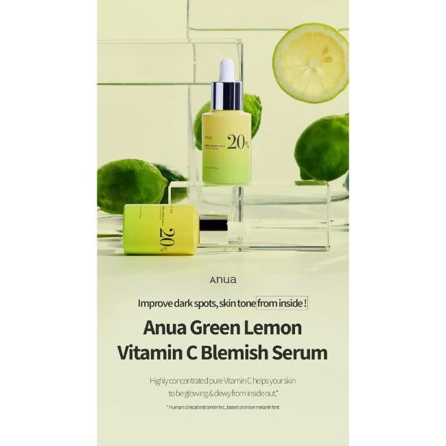 ANUA Green Lemon Vitamin C Blemish Serum - Miessential