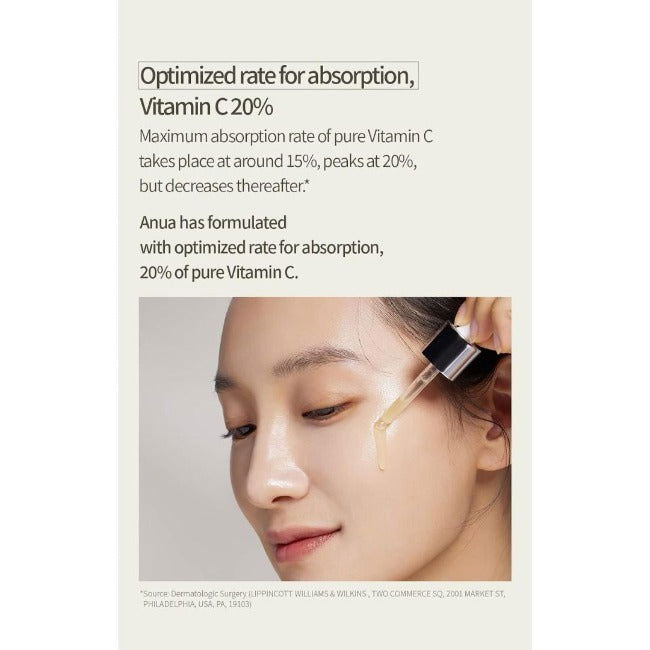 ANUA Green Lemon Vitamin C Blemish Serum - Miessential