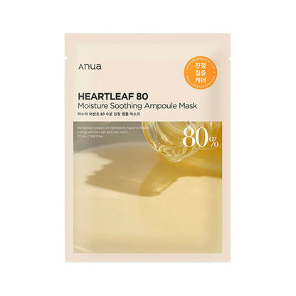 ANUA Heartleaf 80 Moisture Soothing Ampoule Mask - Miessential
