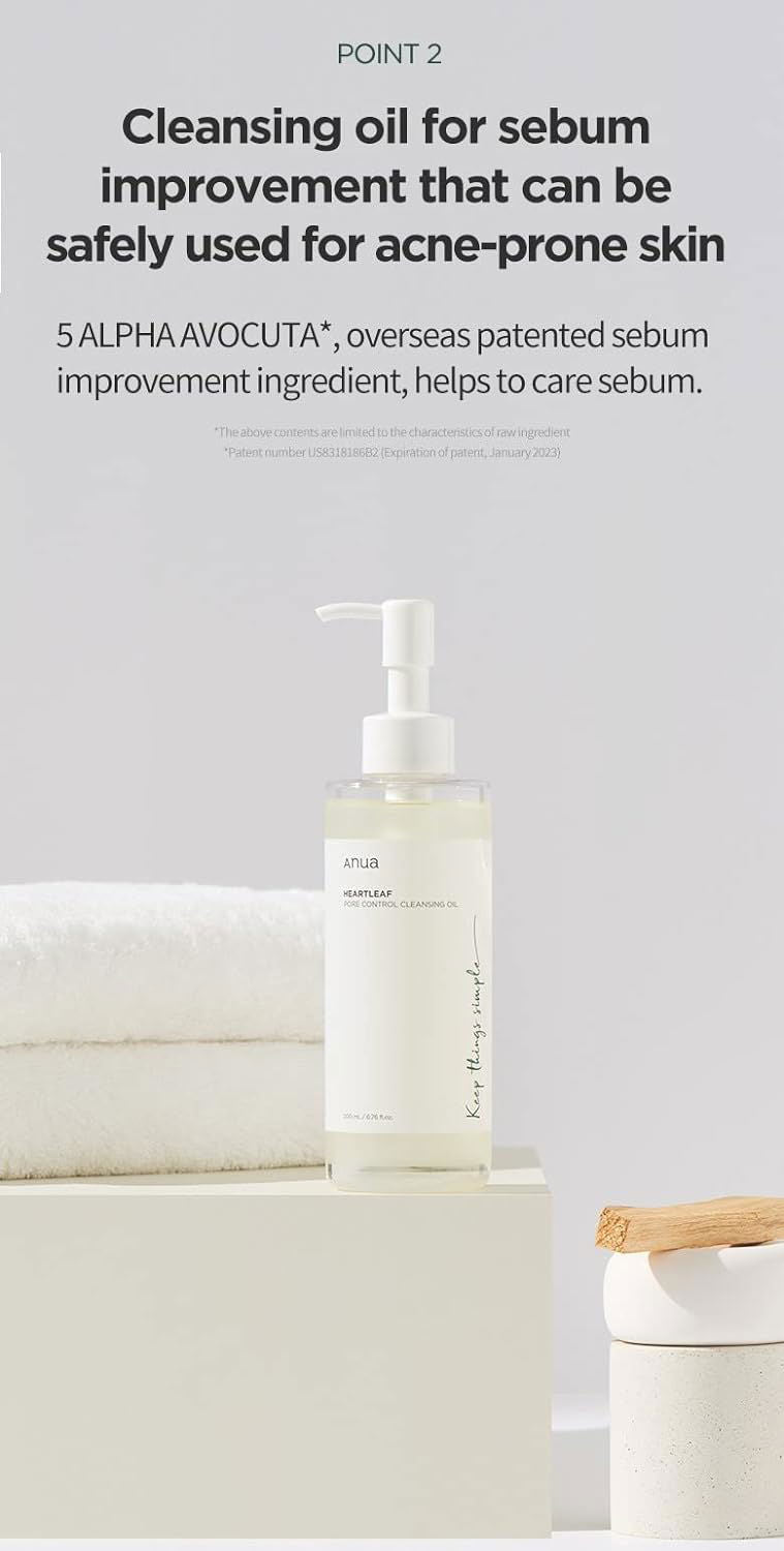 ANUA Heartleaf Pore Control Cleansing Oil - Miessential