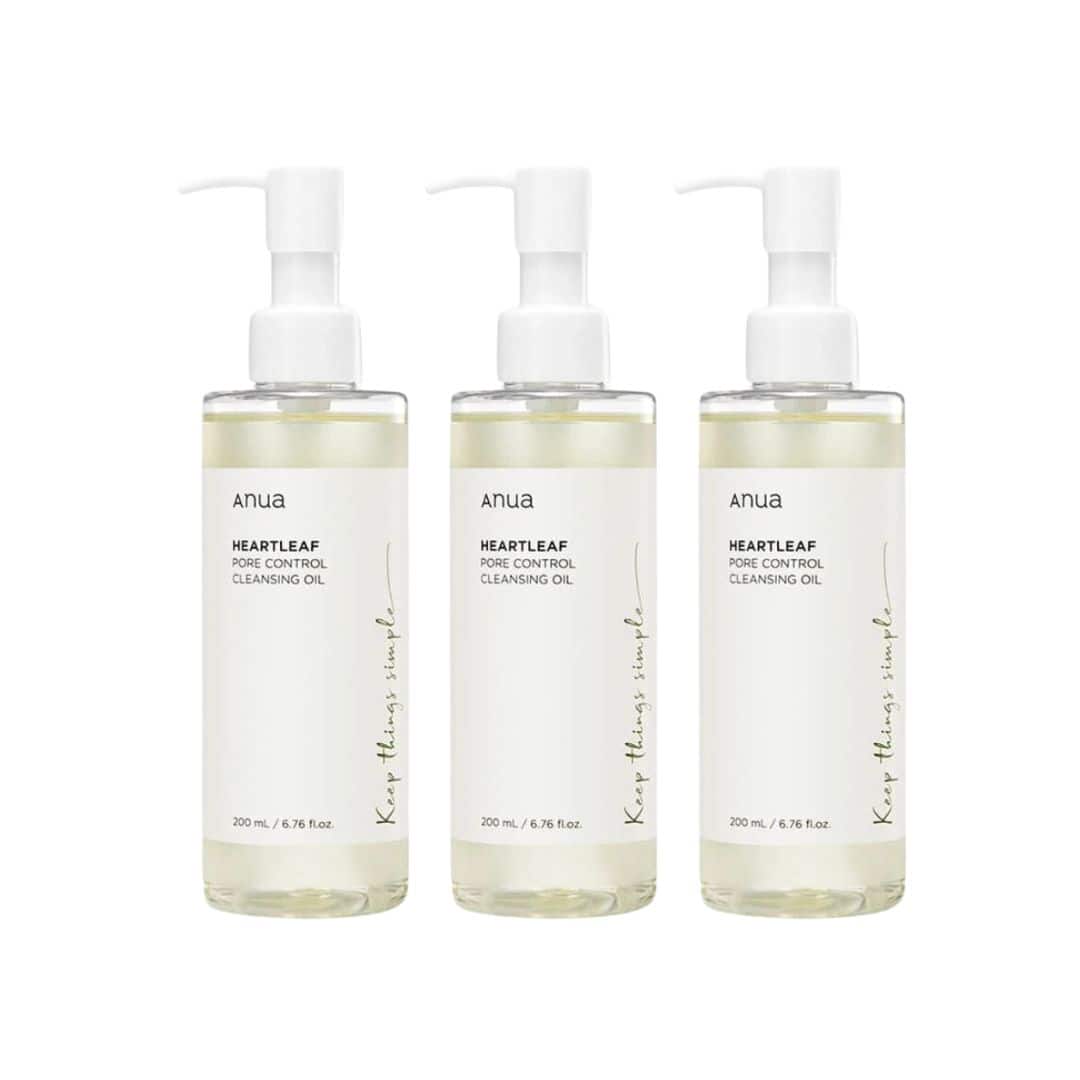 ANUA Heartleaf Pore Control Cleansing Oil (3 Units)
