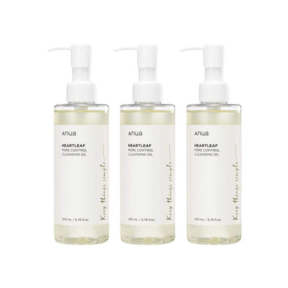 ANUA Heartleaf Pore Control Cleansing Oil (3 Units)