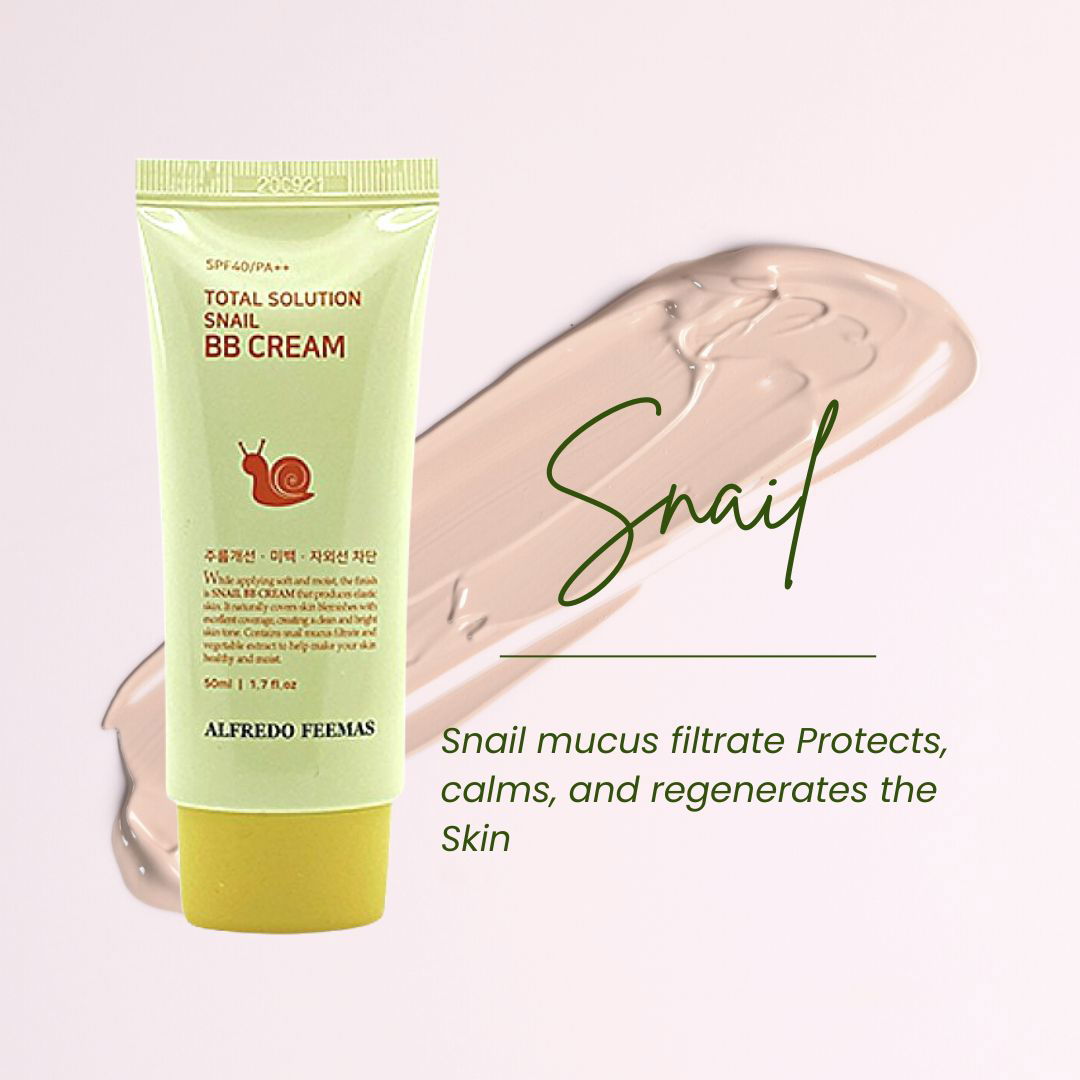 Alfredo Feemas Total Solution Snail BB Cream SPF40 PA++ - Miessential