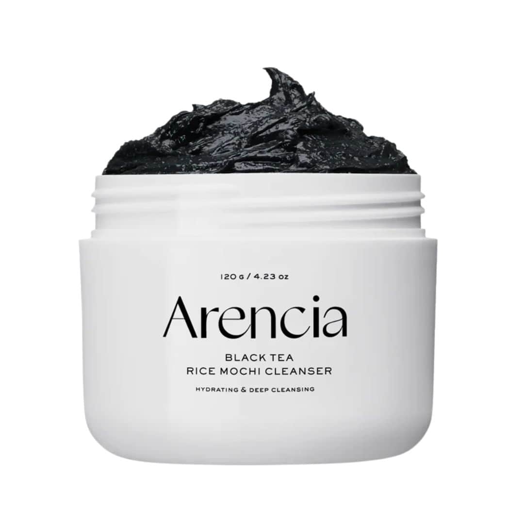 Arencia Black Tea Rice Mochi Cleanser