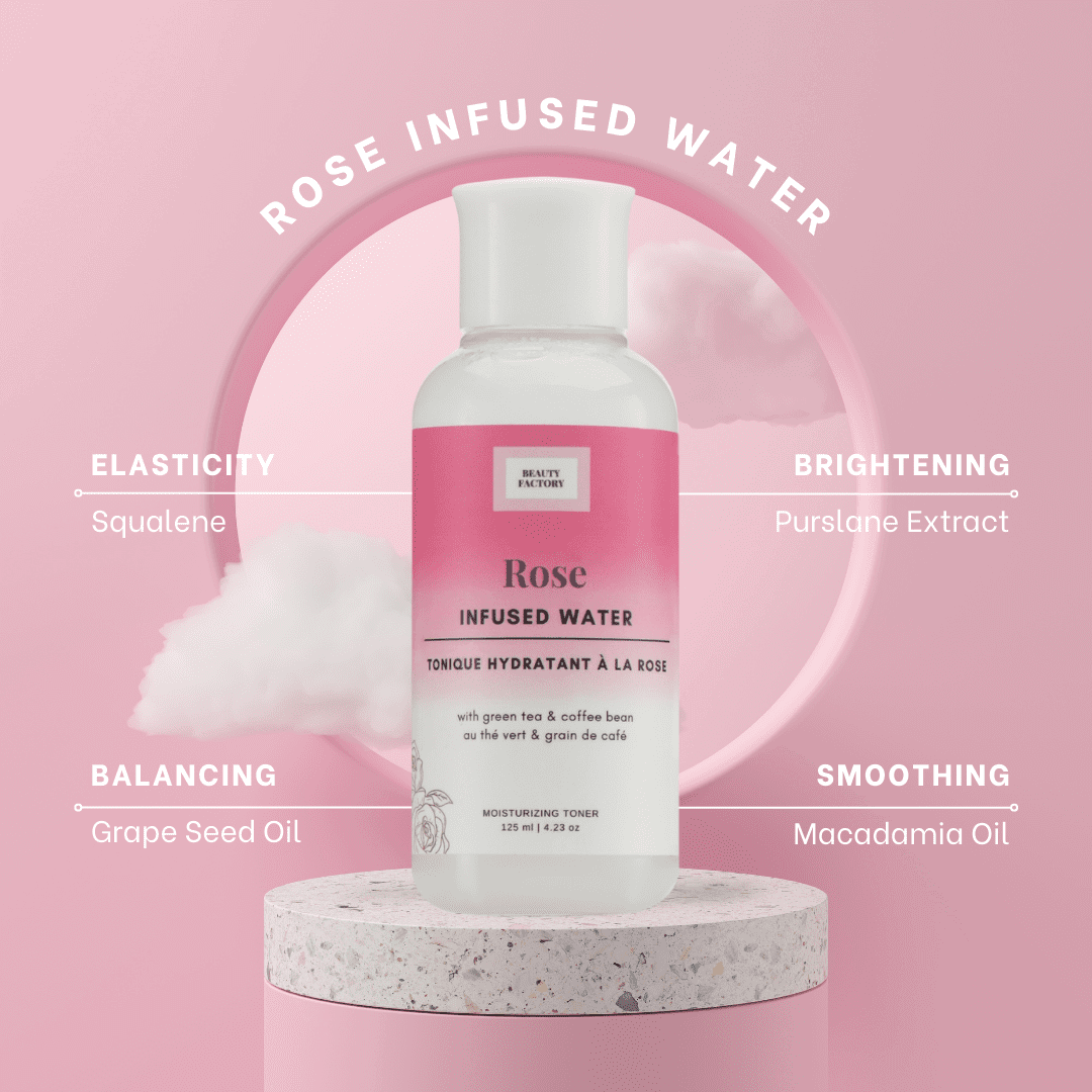 Beauty Factory Rose Infused Water - Miessential