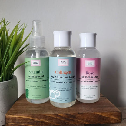 Beauty Factory Rose Infused Water and Vitamin Mist Set - Miessential