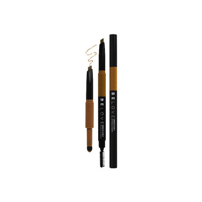 Belove Multi 3 in 1 Triple Eyebrow Dark Brown - Miessential