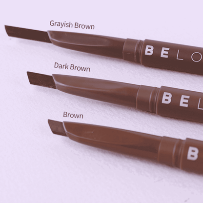 Belove Royal Luminant Auto Eyebrow Pencil Grayish Brown - Miessential