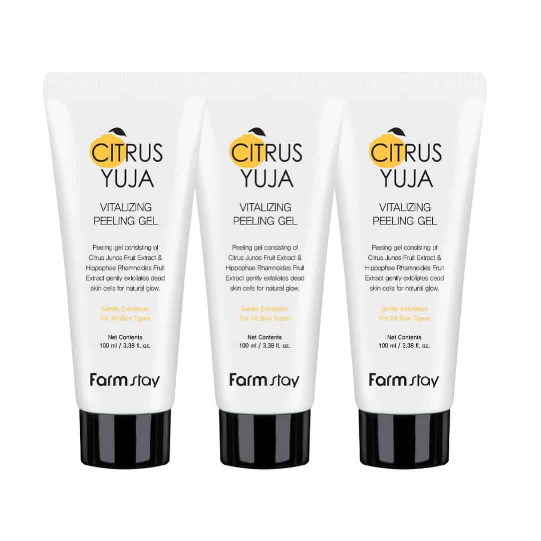 (Buy 2 Get 1 Free) FARMSTAY Citrus Yuja Vitalizing Peeling Gel