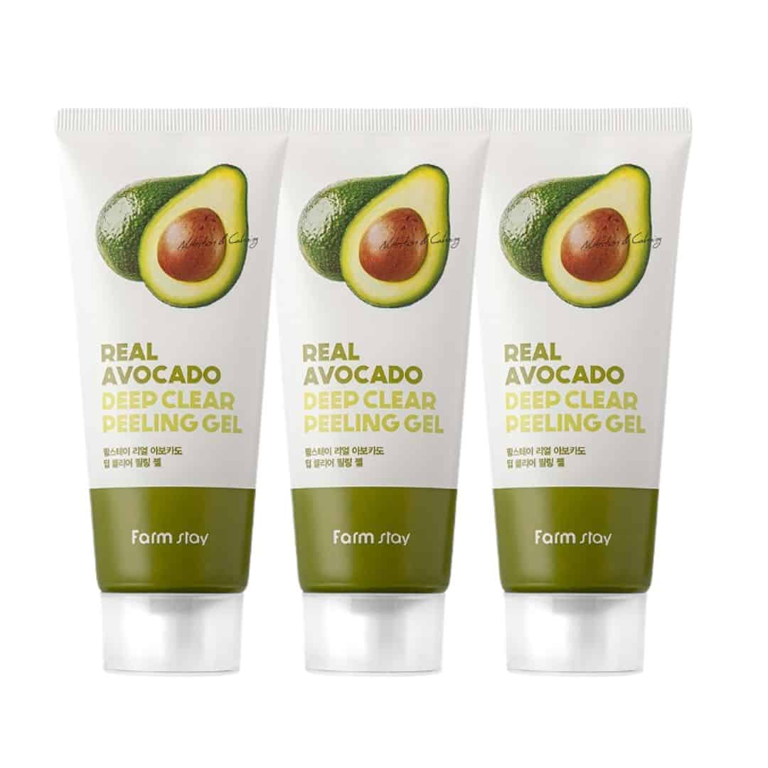 (Buy 2 Get 1 Free) FARMSTAY Real Avocado Deep Clear Peeling Gel