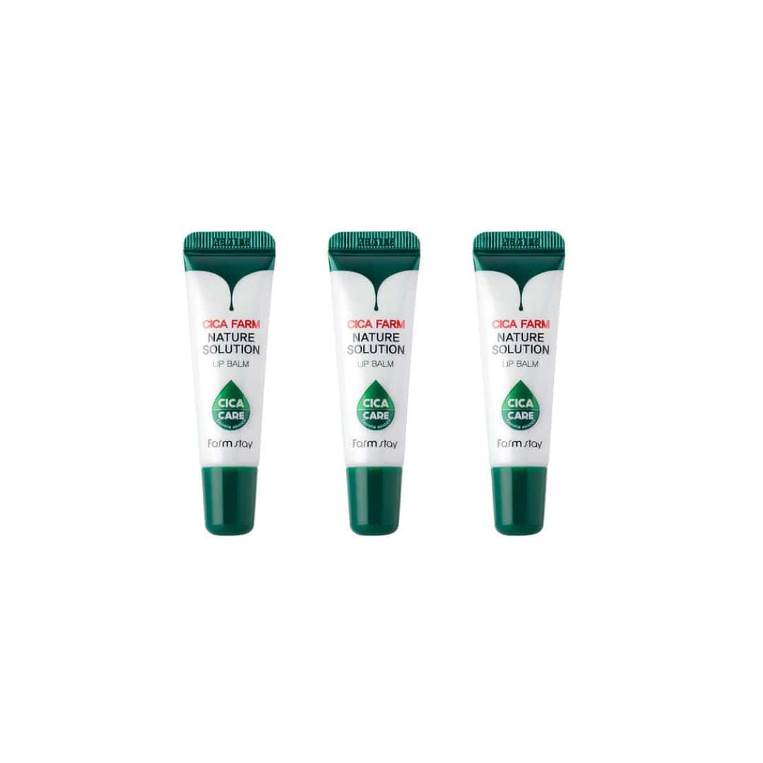 (Buy 2 Get 1 Free) Farmstay CICA Farm Nature Solution Lip Balm