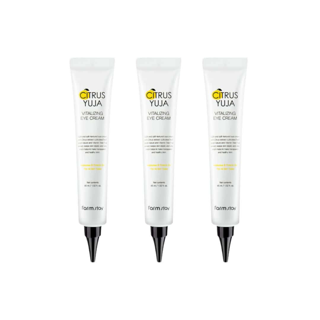 (Buy 2 Get 1 Free) Farmstay Citrus Yuja Vitalizing Eye Cream