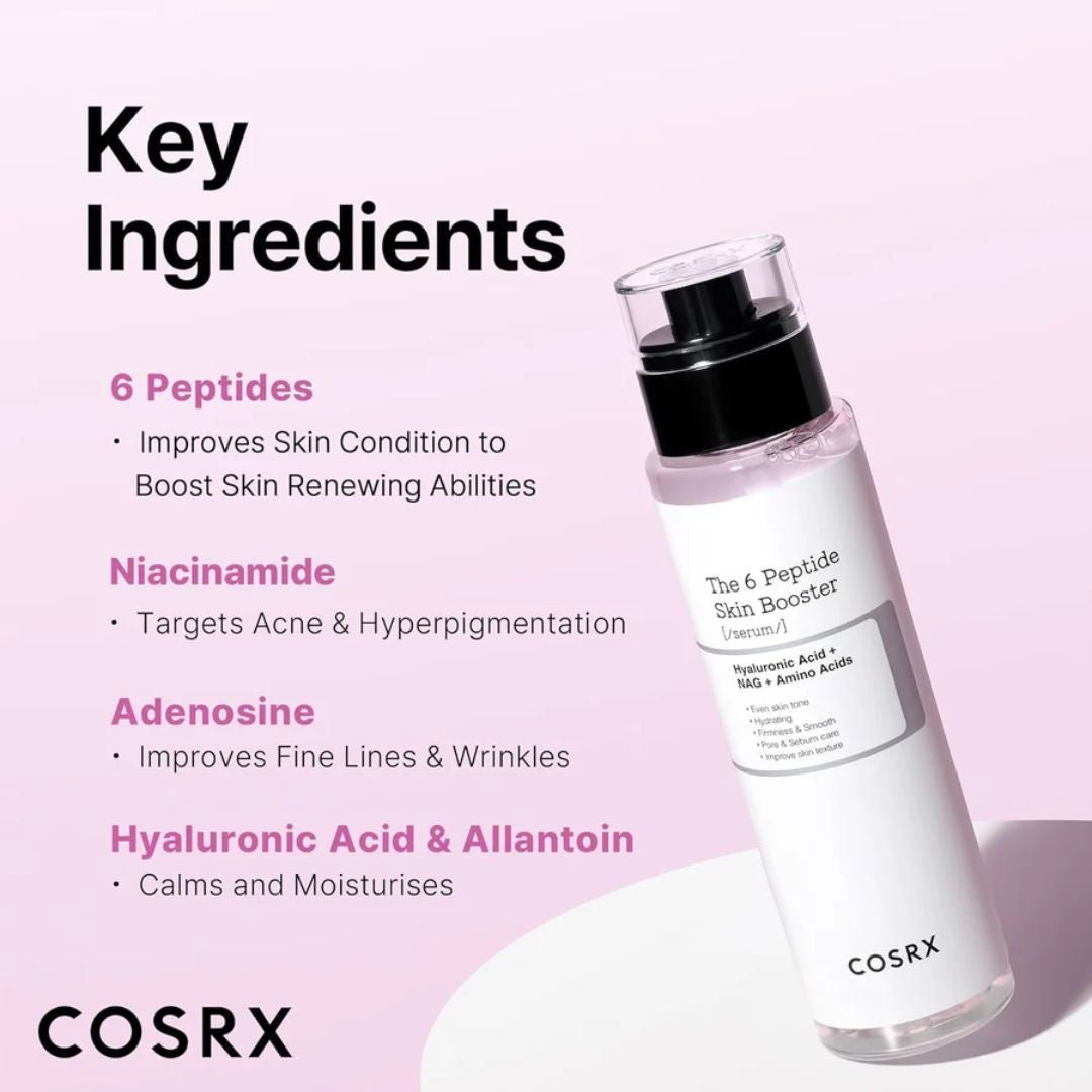 COSRX The 6 Peptide Skin Booster Serum (150ml) - Miessential