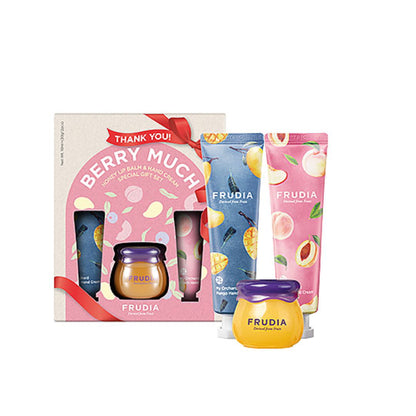 FRUDIA Honey Lip Balm & Hand Cream Gift Set - Miessential