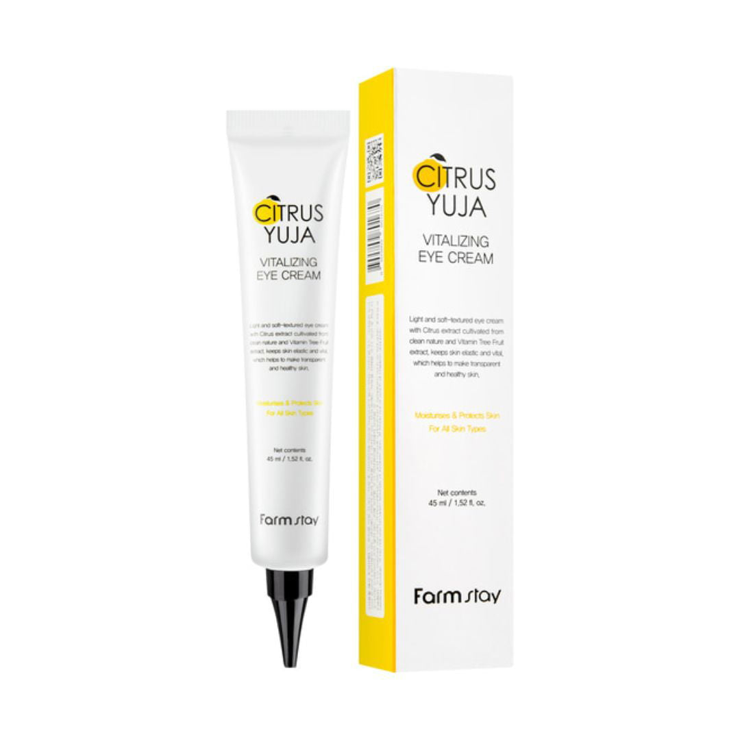 Farmstay Citrus Yuja Vitalizing Eye Cream - Miessential
