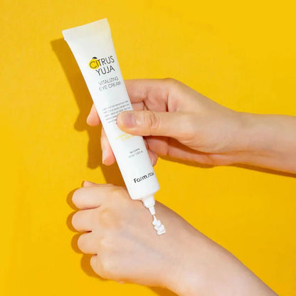 Farmstay Citrus Yuja Vitalizing Eye Cream