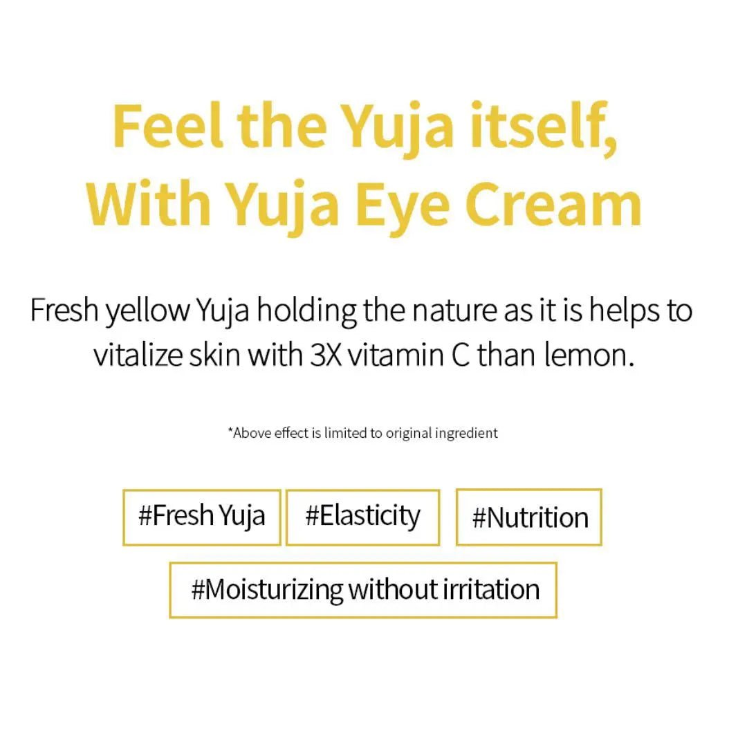Farmstay Citrus Yuja Vitalizing Eye Cream