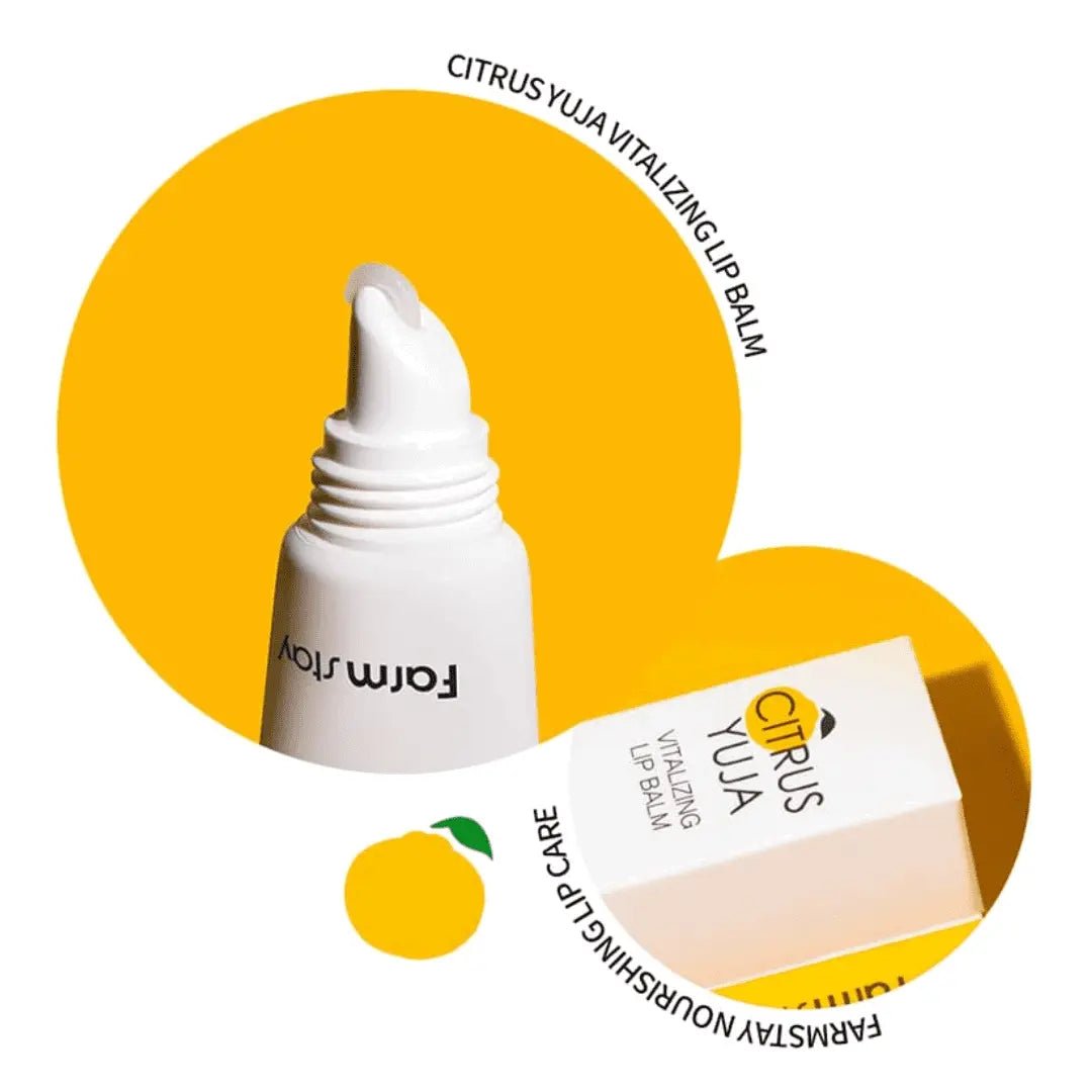 Farmstay Citrus Yuja Vitalizing Lip Balm - Miessential
