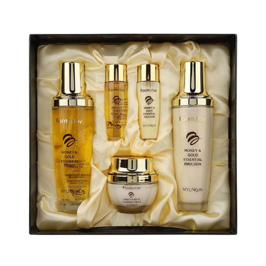 Farmstay Honey and Gold Skin Care 3-Piece Set - Miessential