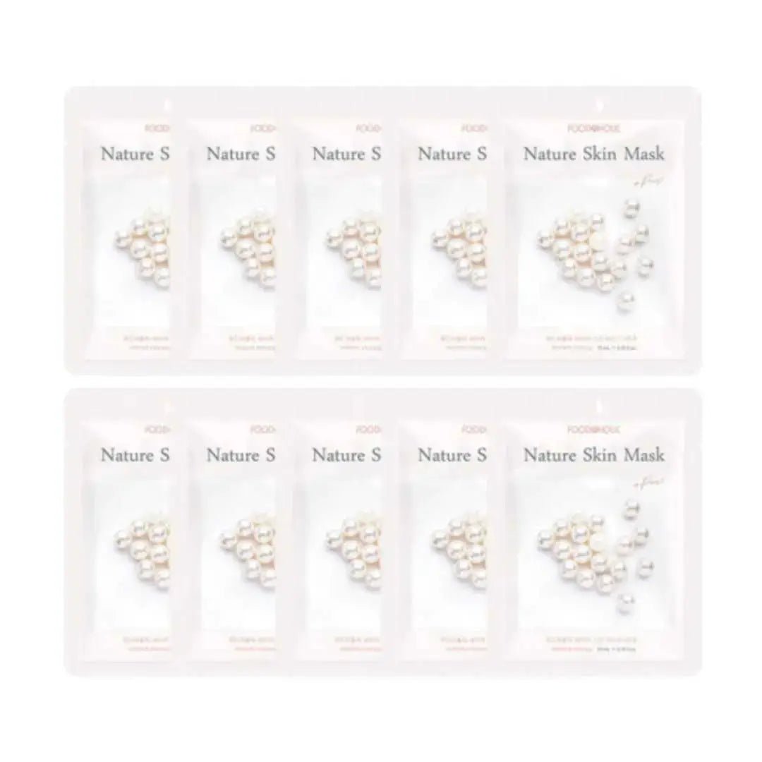 Foodaholic Nature Skin Mask Pearl (Wholesale) MiessentialStore