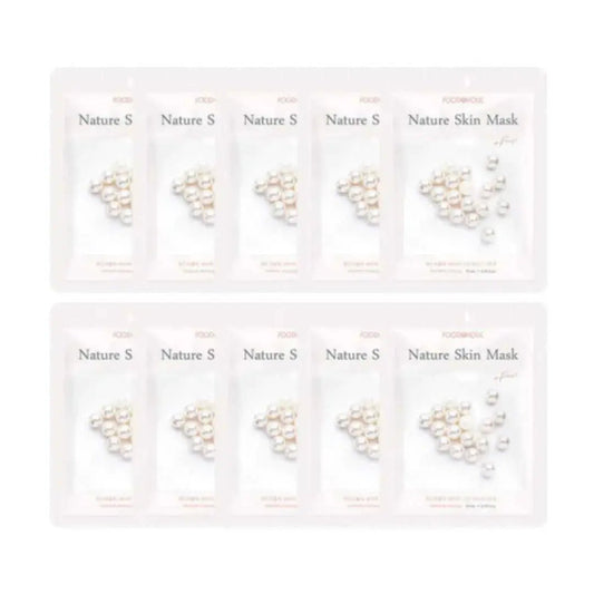 Foodaholic Nature Skin Mask Pearl (Wholesale) MiessentialStore