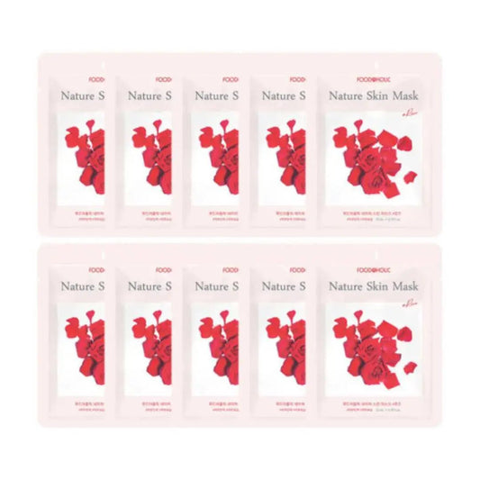 Foodaholic Nature Skin Mask Rose (Wholesale) MiessentialStore