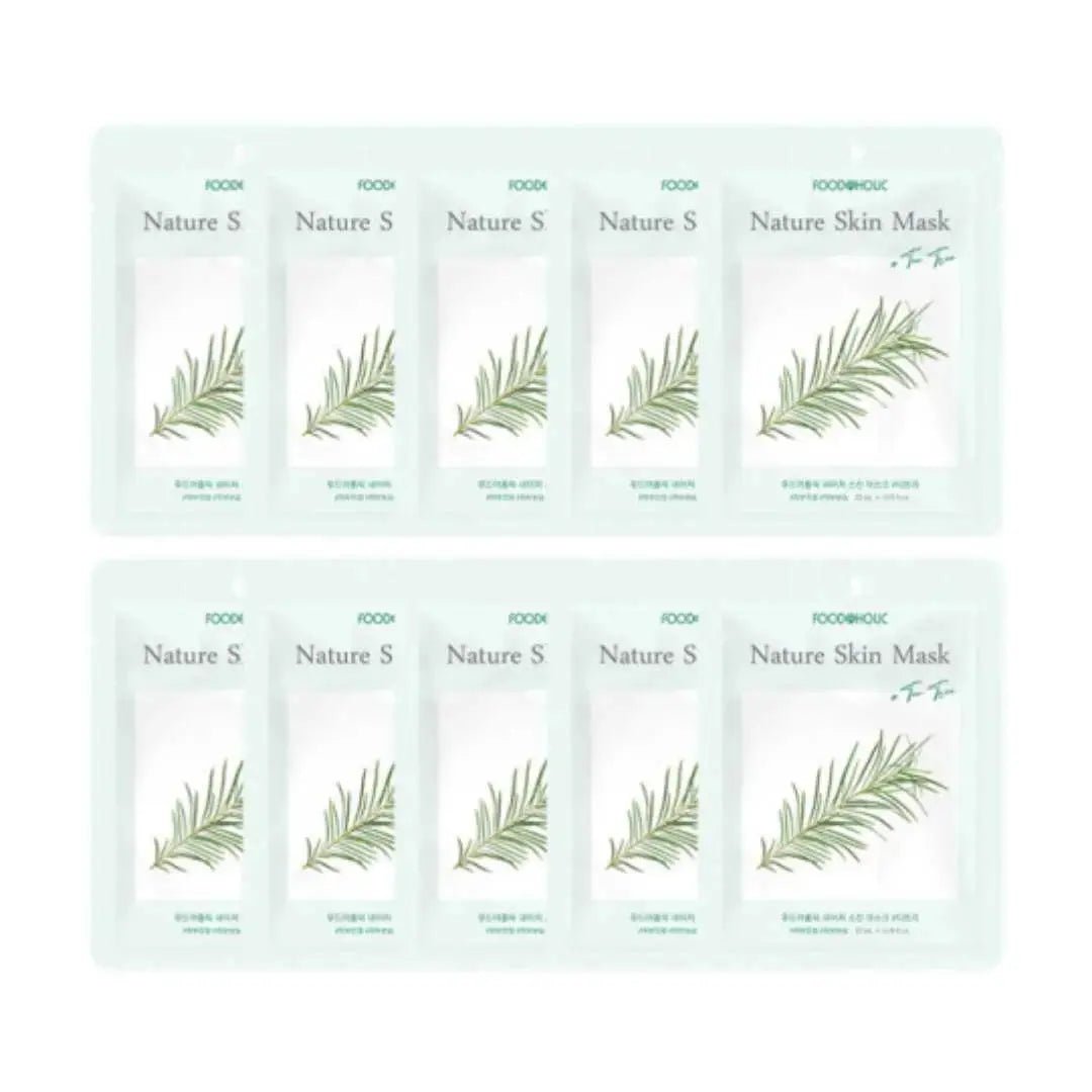Foodaholic Nature Skin Mask Tea Tree (Wholesale) MiessentialStore