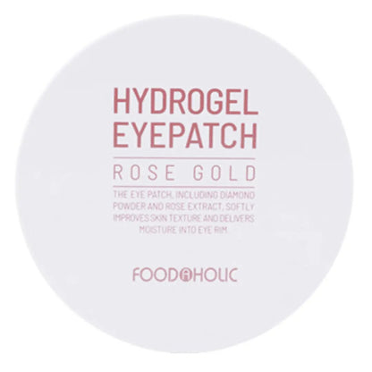 Foodaholic Hydrogel Eyepatch Rose gold