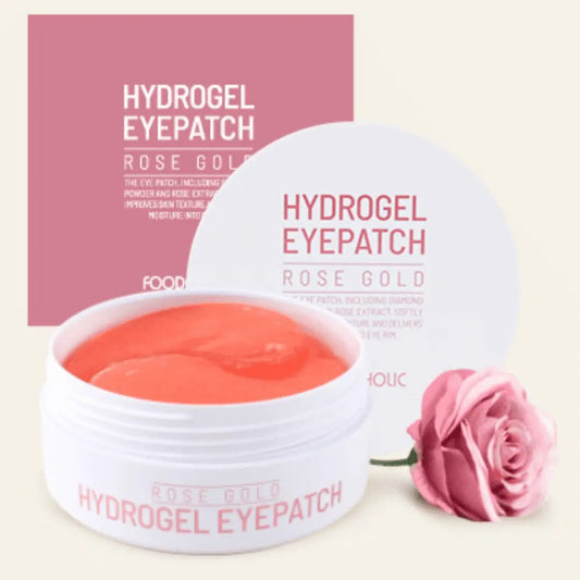Foodaholic Hydrogel Eyepatch Rose gold