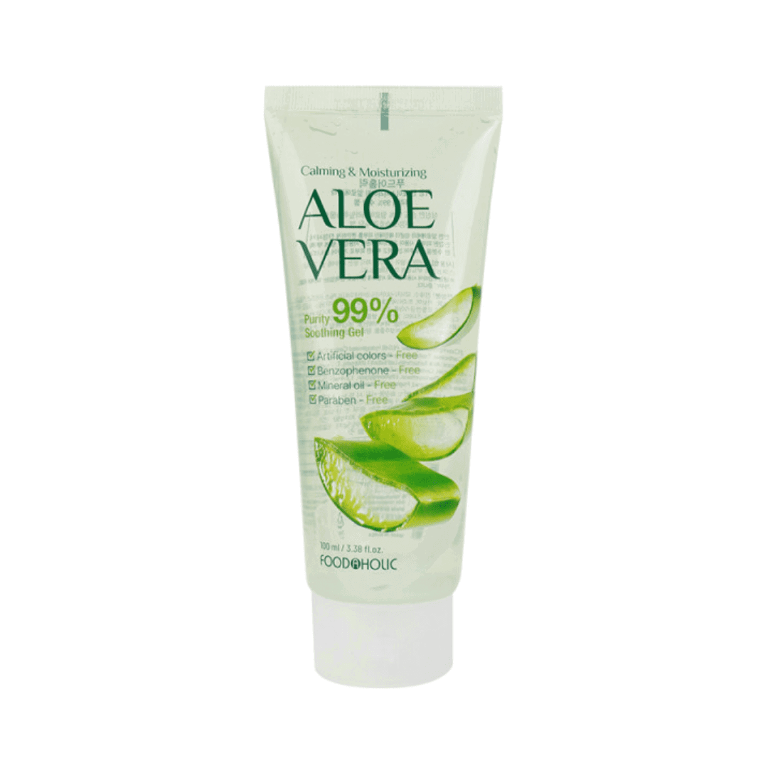 Foodaholic Calming & Moisturizing Aloe Vera 99% Soothing Gel - Miessential