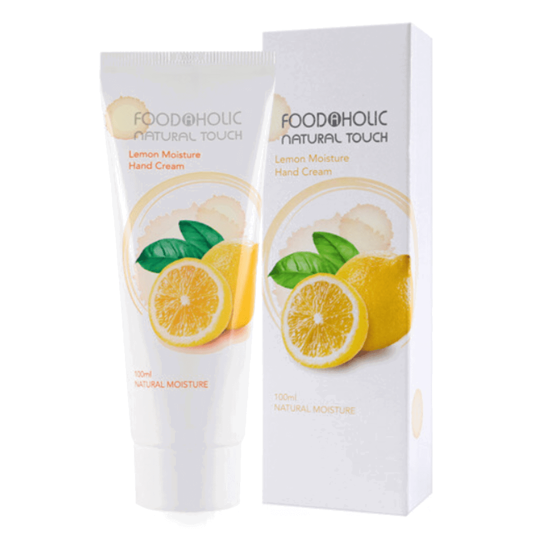 Foodaholic Natural Touch Lemon Moisture Hand Cream - Miessential