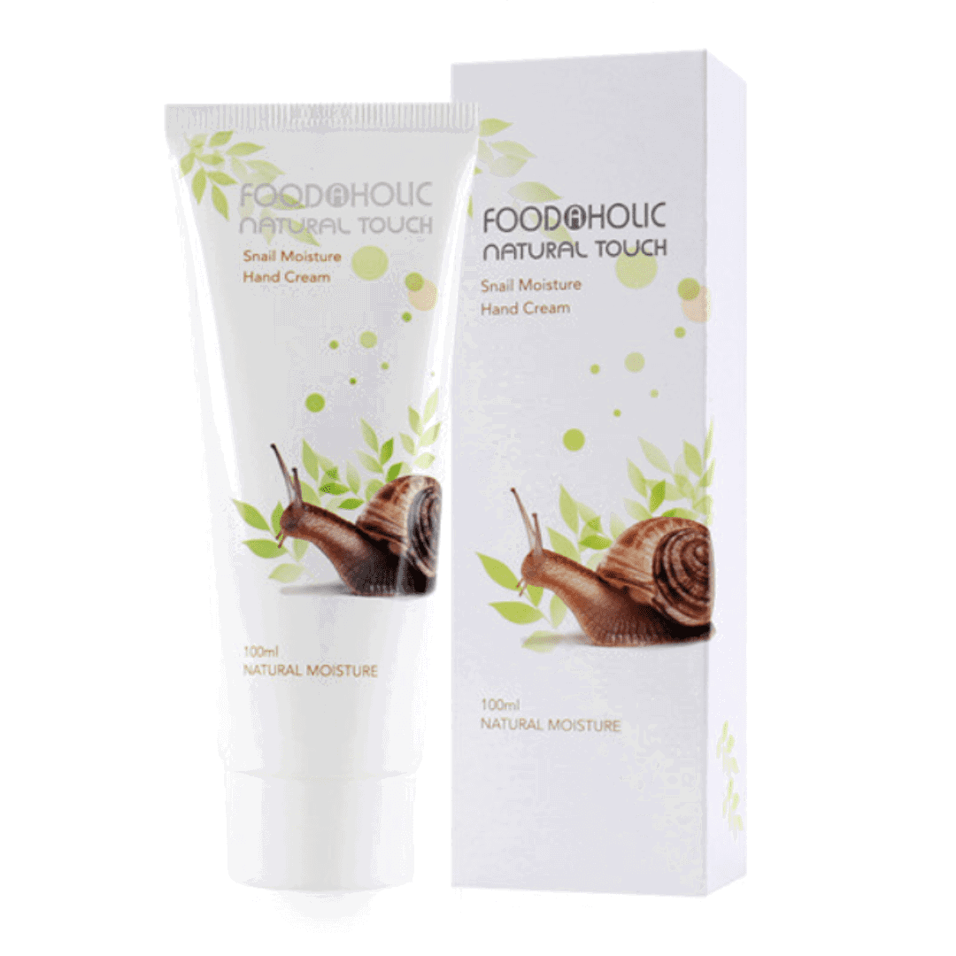 Foodaholic Natural Touch Snail Moisture Hand Cream - Miessential