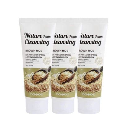 Foodaholic Nature Cleansing Foam Brown Rice