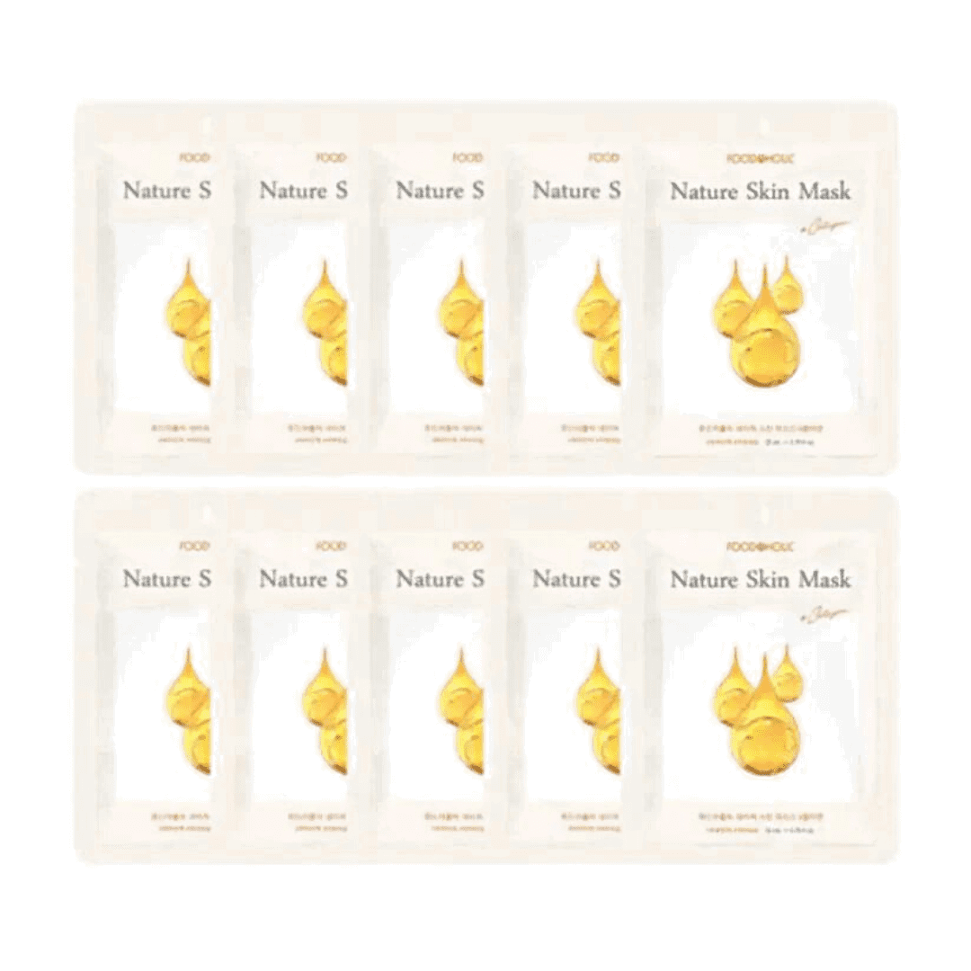 Foodaholic Nature Skin Mask Collagen (10 PCS) - Miessential