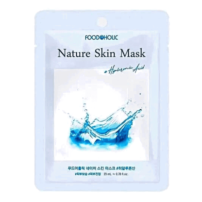 Foodaholic Nature Skin Mask Hyaluronic Acid (10 PCS) - Miessential