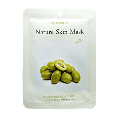 Foodaholic Nature Skin Mask Olive (10 PCS) - Miessential