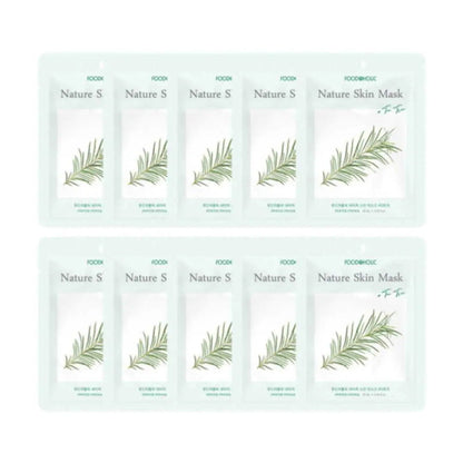 Foodaholic Nature Skin Mask Tea Tree (10 PCS) - Miessential