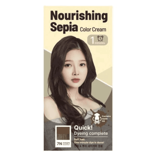 Foodaholic Nourishing Sepia 1 Min Hair Color 7N Natural Brown - Miessential