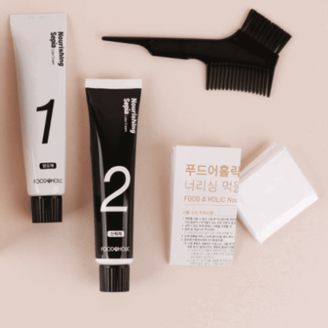 Foodaholic Nourishing Sepia 1 Min Hair Color C7 Light Bronze Brown - Miessential
