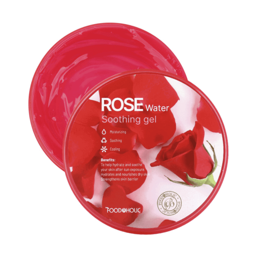 Foodaholic Rose Water Soothing Gel - Miessential