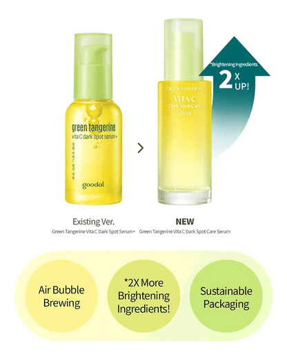 GOODAL green tangerine vita c dark spot serum - Miessential