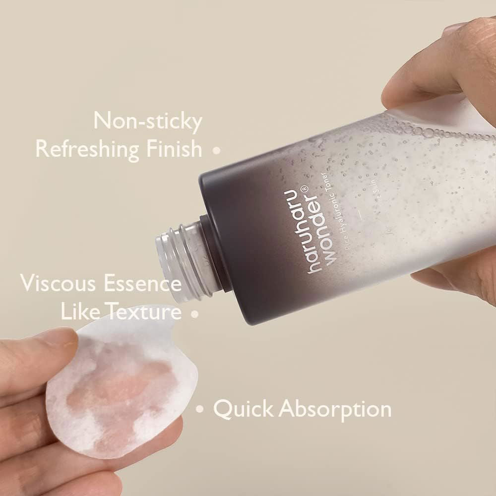 HARUHARU WONDER Black Rice Hyaluronic Toner Fragrance Free - Miessential