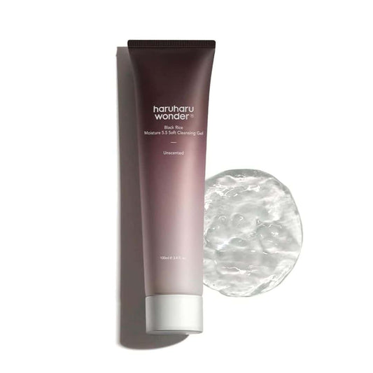 Haruharu Wonder Black Rice Moisture 5.5 Soft Cleansing Gel