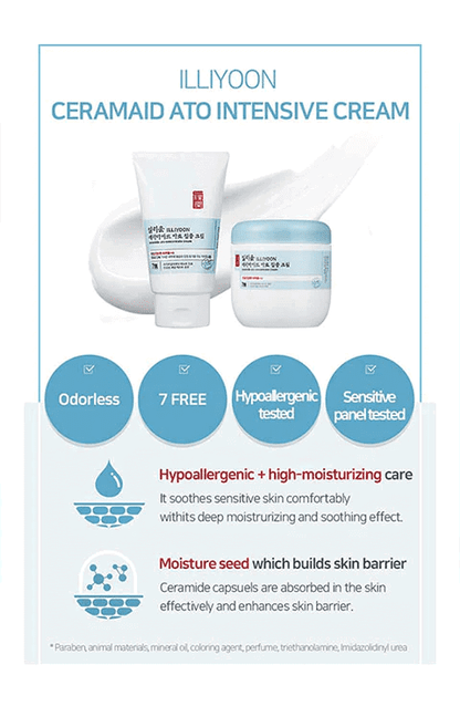 ILLIYOON Ceramide Ato Concentrate Cream 200ml - Miessential