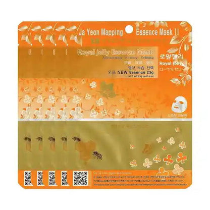 Ja Yeon Mapping Royal Jelly Repairing Mask (5 PCS) - Miessential