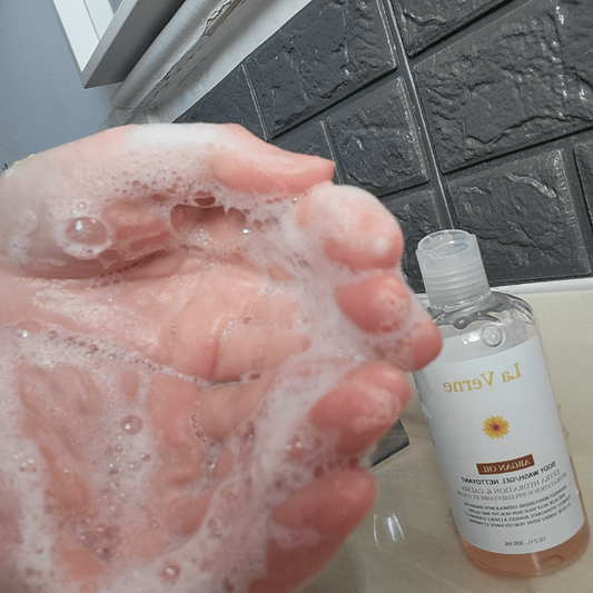 La Verne Argan Oil Hydrating Body Wash - Rose - Miessential