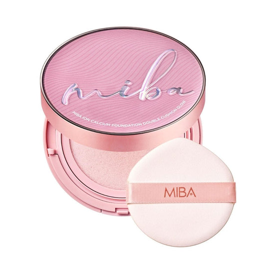 MIBA Ion Calcium Foundation Double Cushion Glow #23