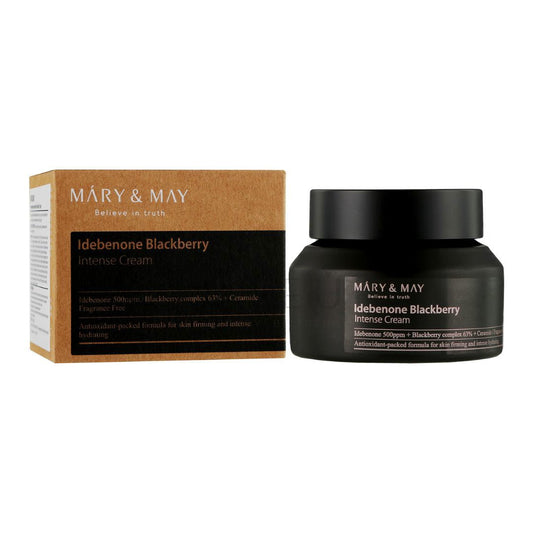 Mary&May Idebenone + Blackberry Intense Cream - Miessential